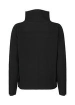 FINE KNIT PLEATS BLACK、ウィメンズ_トップス_トップ、ディテール画像1