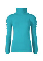 AIRY INNER、ウィメンズ_トップス_トップ、ブルー