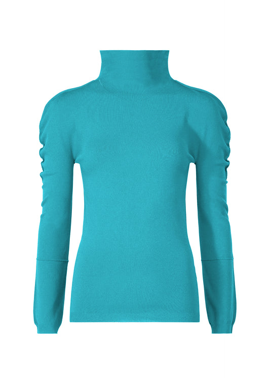 AIRY INNER、ウィメンズ_トップス_トップ、ブルー