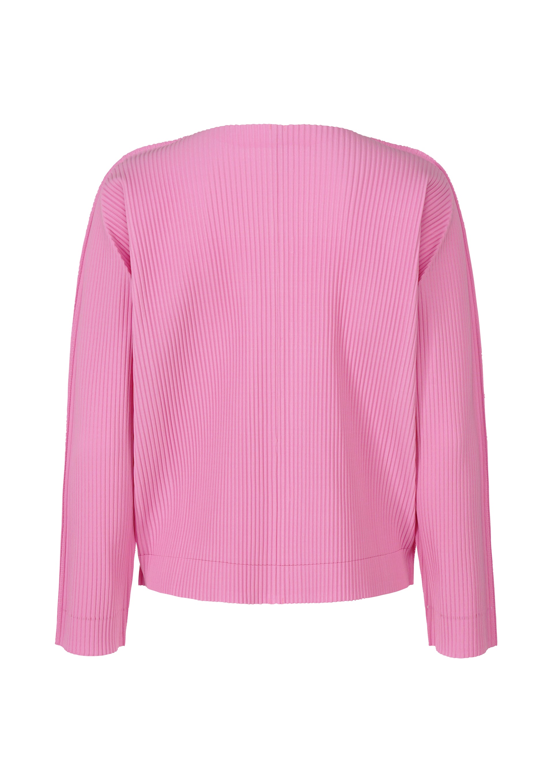 FINE KNIT PLEATS COLOR 2、ウィメンズ_トップス_カーディガン、ディテール画像1