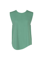 AURORA PLEATS、ウィメンズ_トップス_トップ、グリーン