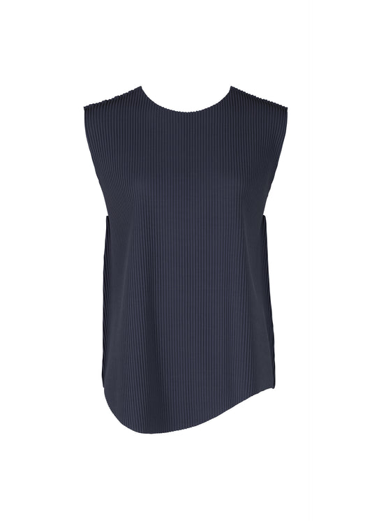 AURORA PLEATS、ウィメンズ_トップス_トップ、ネイビー