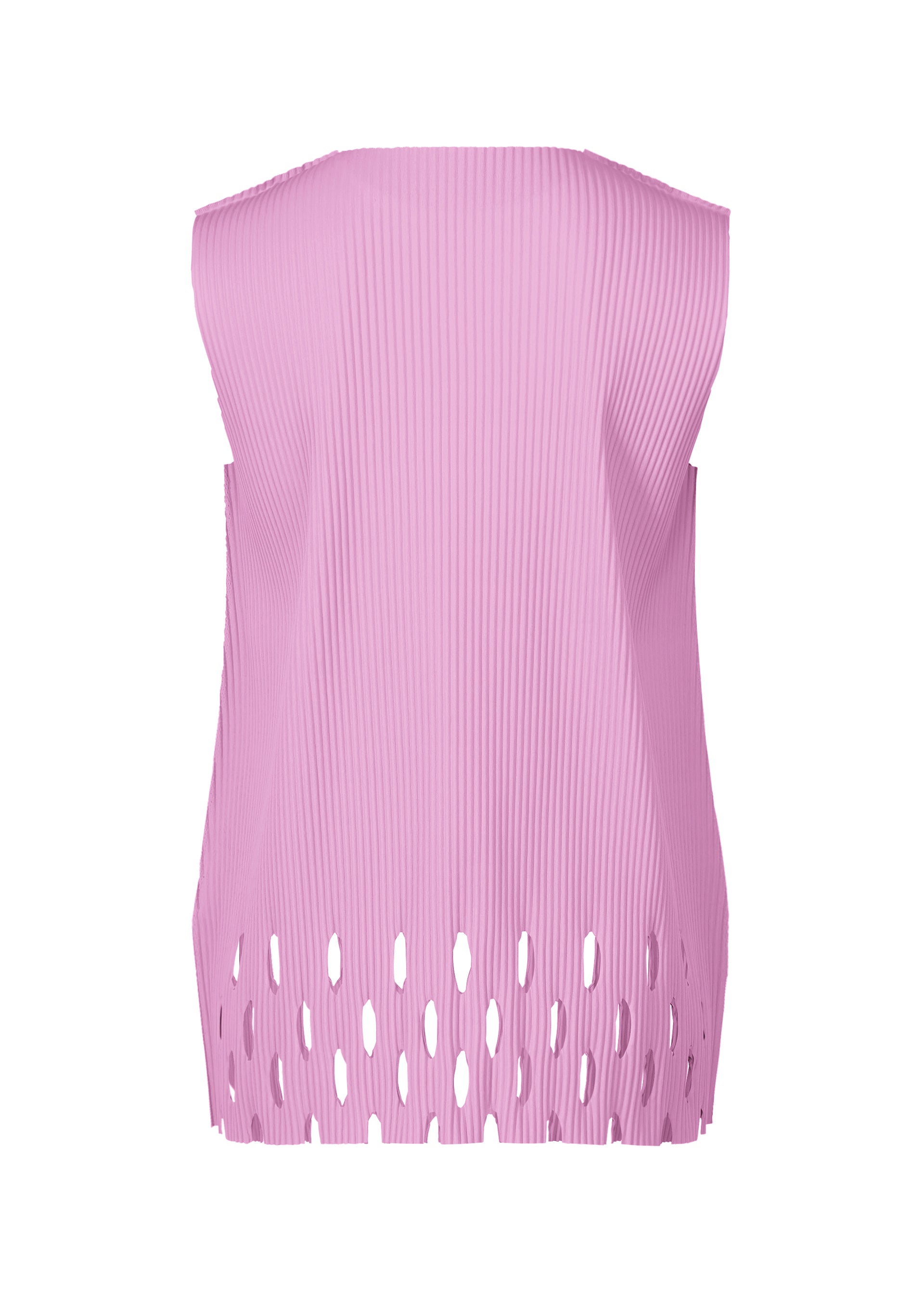 me isseymiyake シワ加工　タンクトップ　ビスチェ　ピンク　チェック ピンクチェックビスチェ&スカートSET | レディースファッション通販