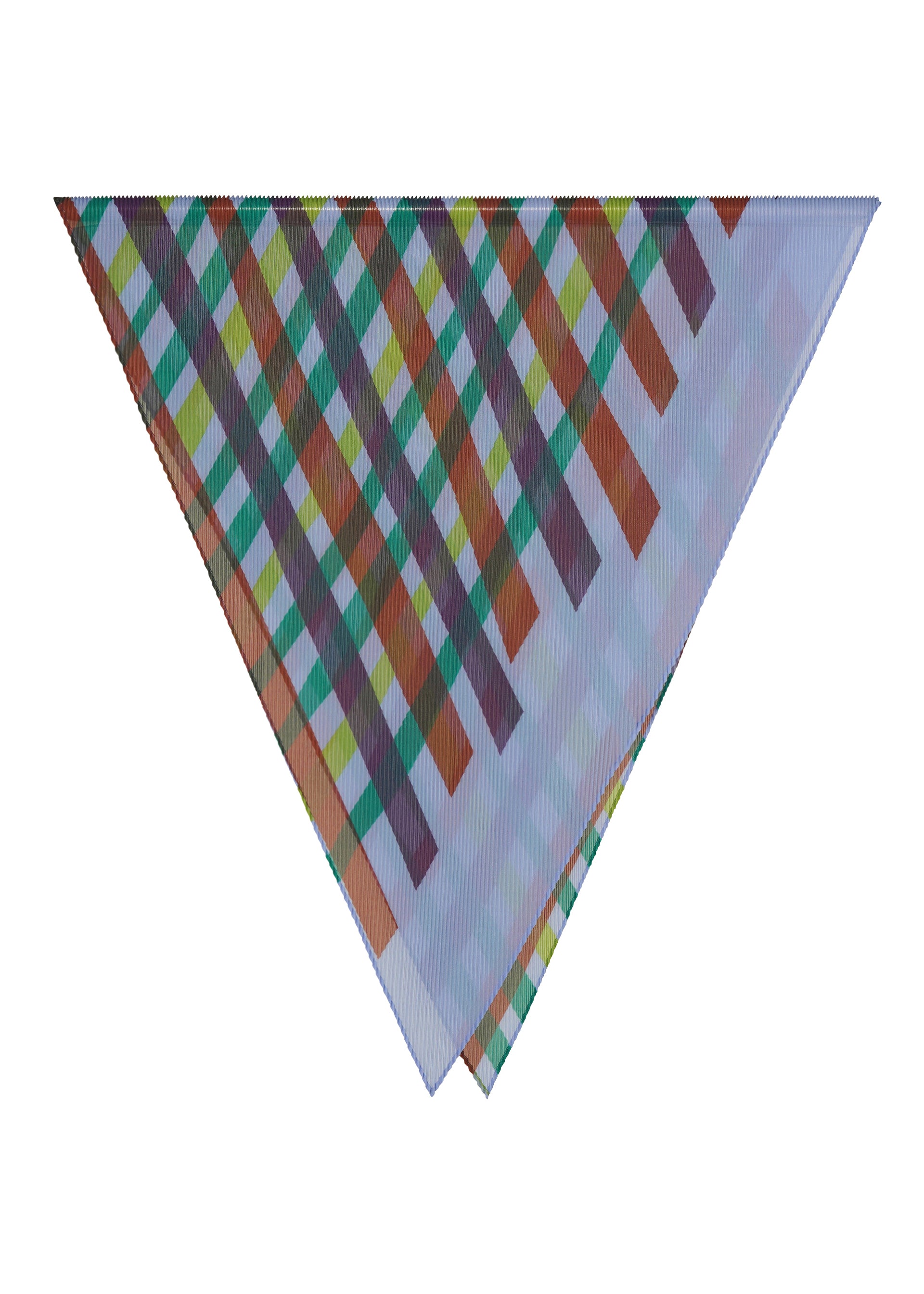 TAPE CHECK PLEATS STOLE – isseymiyake.com