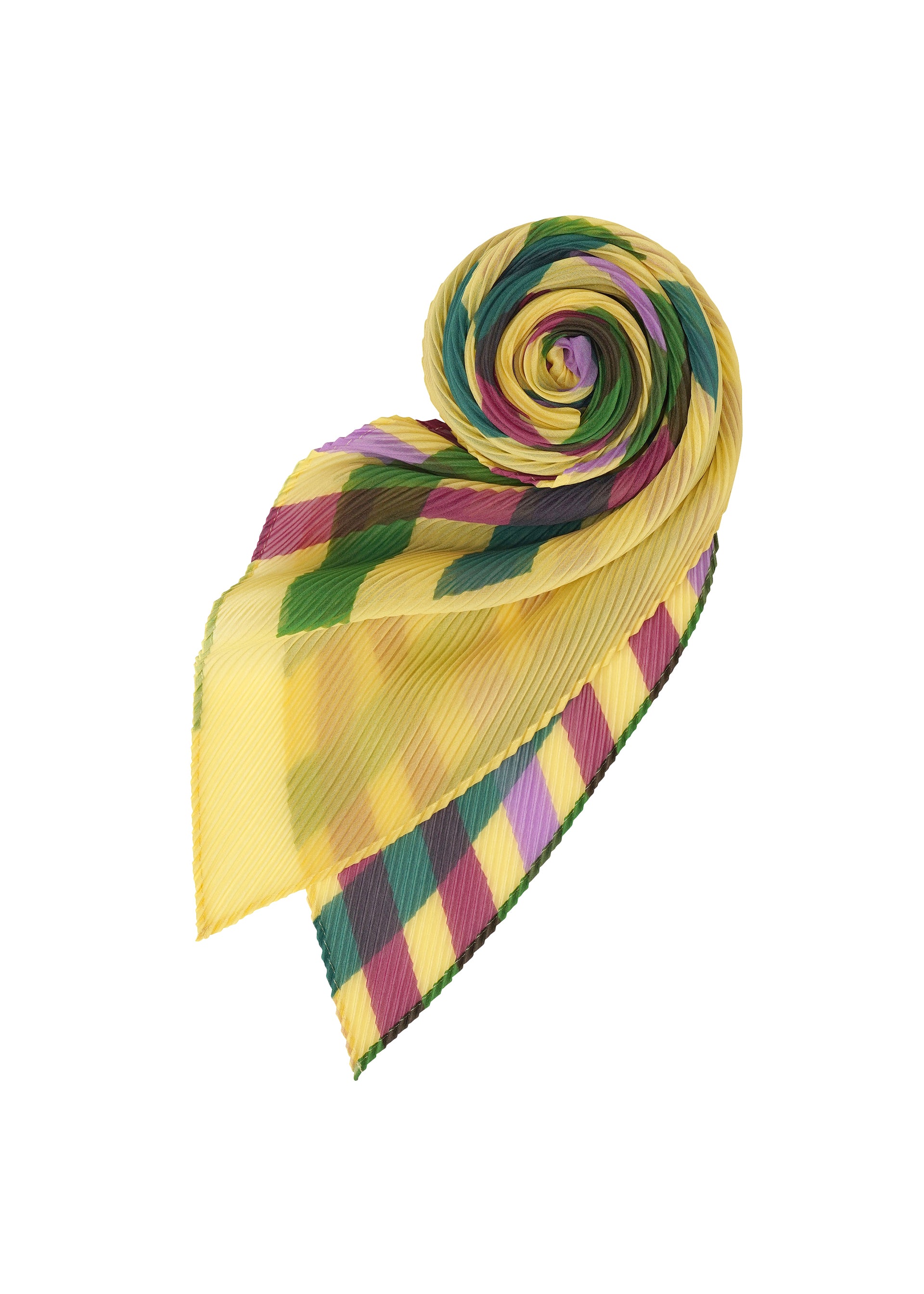 TAPE CHECK PLEATS STOLE – isseymiyake.com TAPE CHECK PLEATS STOLE – isseymiyake.com