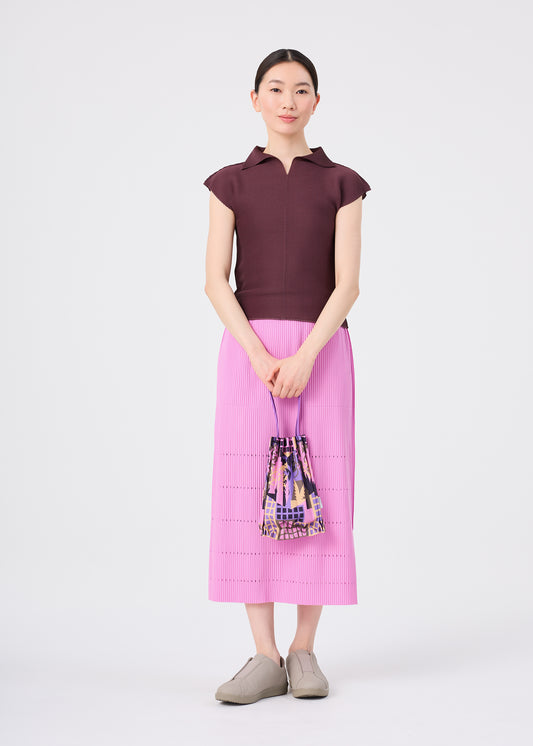 BUILDING TRUNK PLEATS BAG、バッグ&財布_トートバッグ、着用画像1