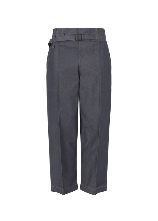 FLAT DENIM、ウィメンズ_パンツ、ネイビー