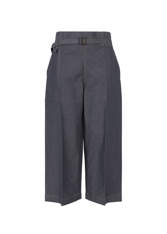 FLAT DENIM、ウィメンズ_パンツ、ネイビー