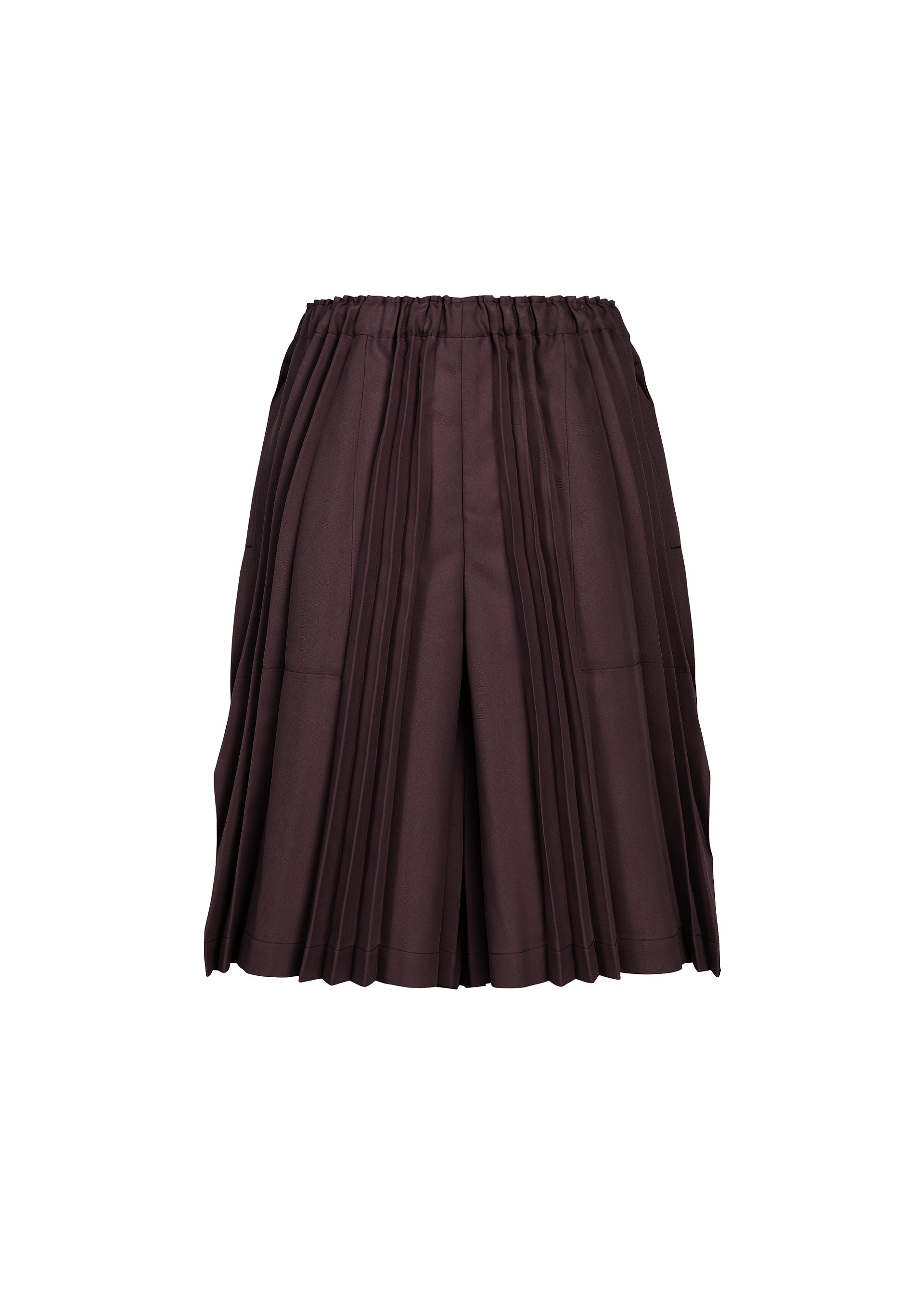 TOWER PLEATS BOTTOM、ウィメンズ_パンツ、パープル