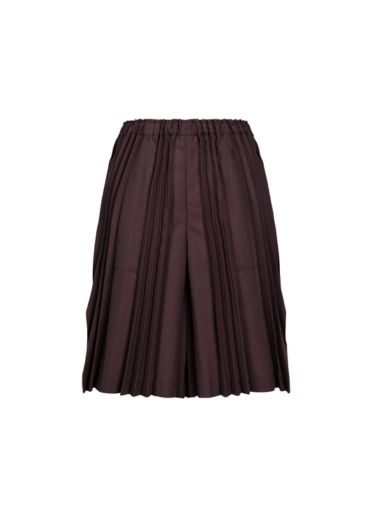 TOWER PLEATS BOTTOM、ウィメンズ_パンツ、パープル