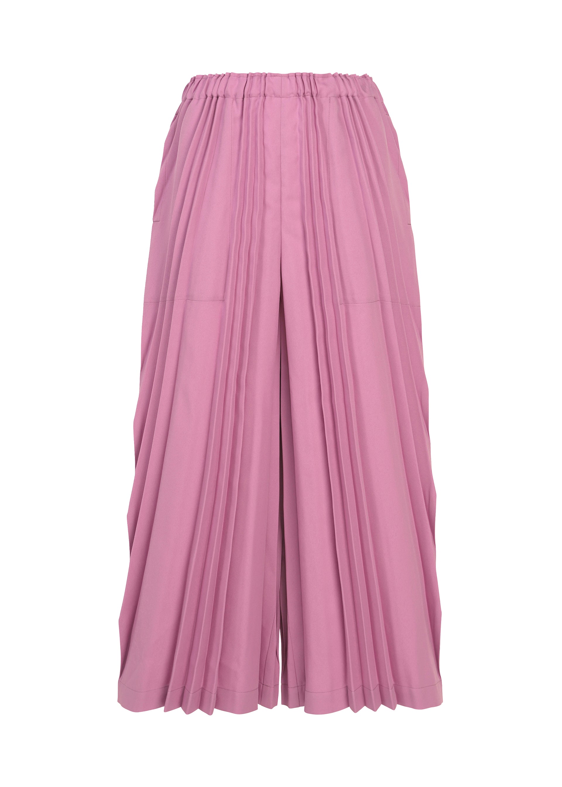 TOWER PLEATS BOTTOM、ウィメンズ_パンツ、ピンク