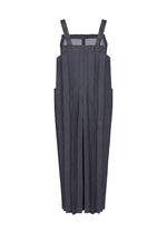 DENIM PLEATS BOTTOM、ウィメンズ_ジャンプスーツ、ディテール画像1