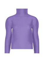 STRETCH PLEATS 3、ウィメンズ_トップス_トップ、パープル