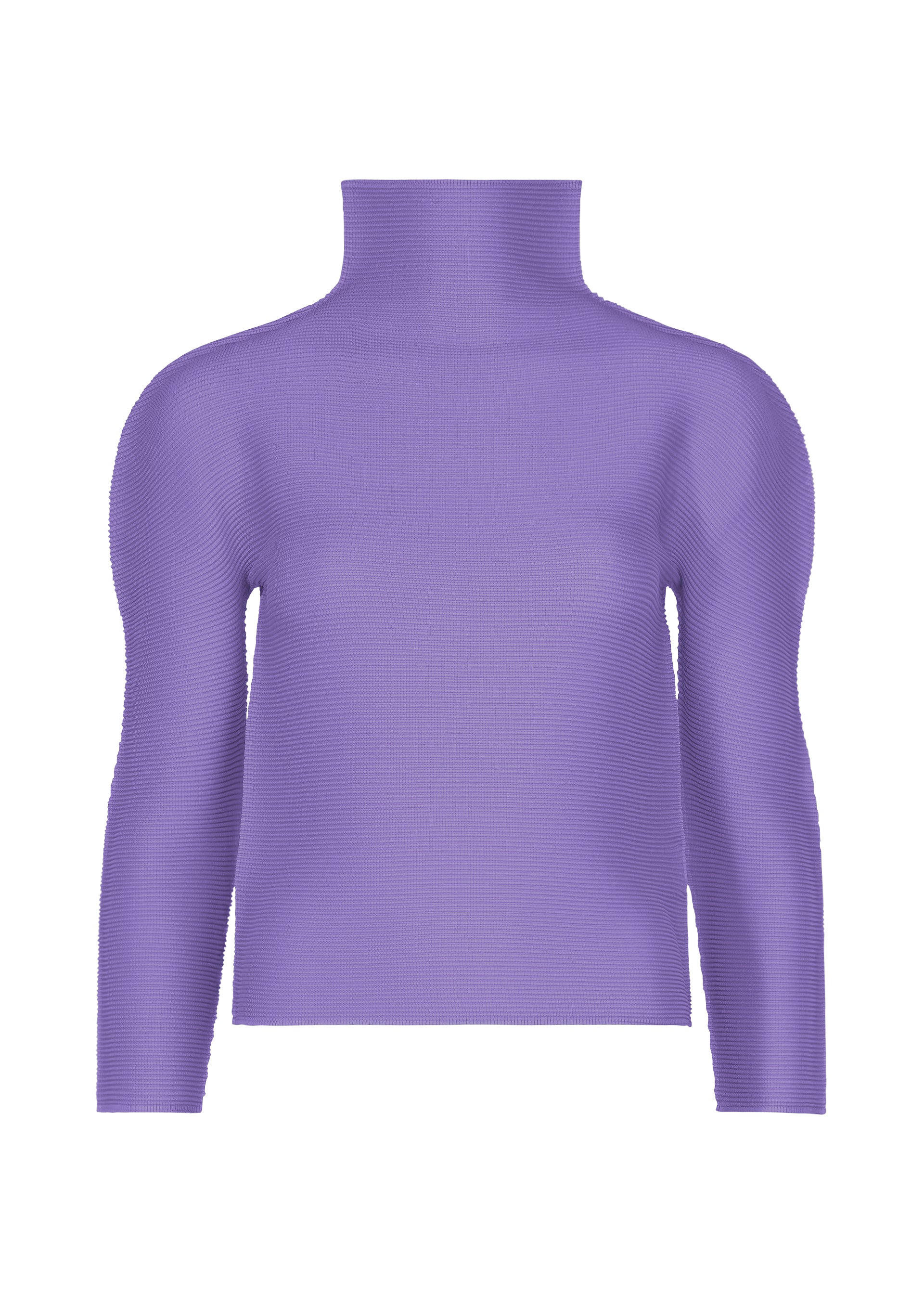 STRETCH PLEATS 3、ウィメンズ_トップス_トップ、パープル