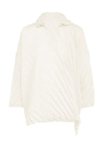 ANGLE PLEATS SHIRT
