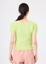 STRETCH PLEATS 1、ウィメンズ_トップス_トップ、着用画像2