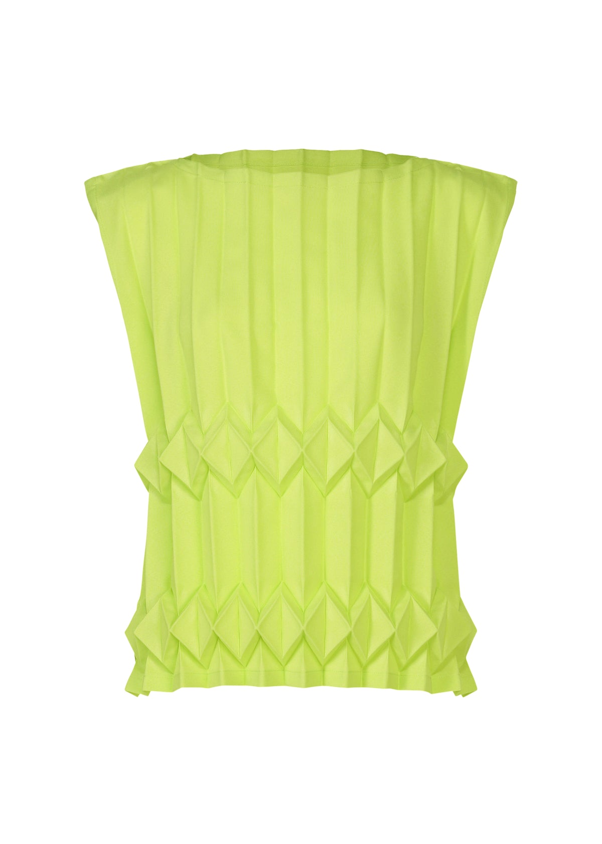 TREE PLEATS、ウィメンズ_トップス_トップ、イエロー