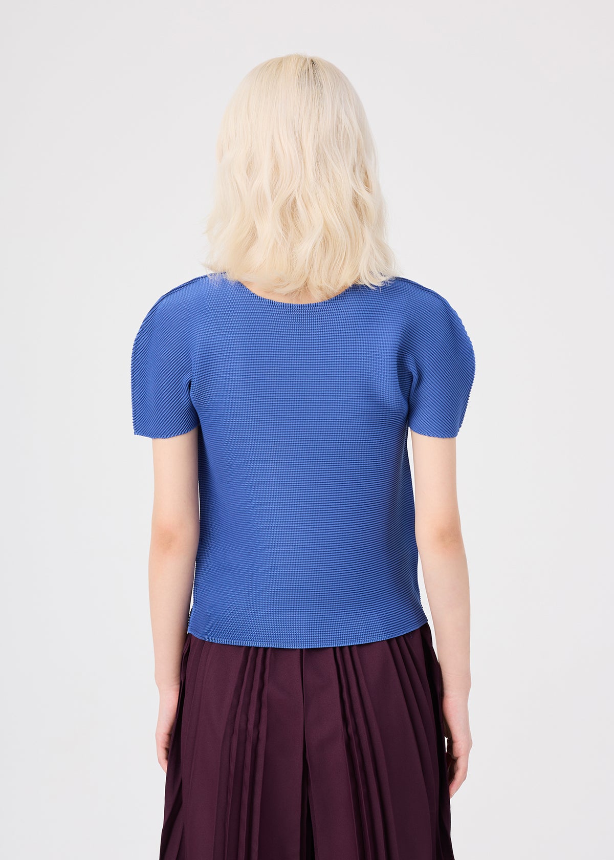 STRETCH PLEATS 2、ウィメンズ_トップス_トップ、着用画像2