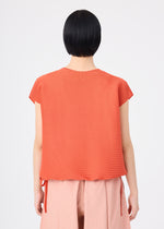 SQUARE STRETCH PLEATS、ウィメンズ_トップス_トップ、着用画像2