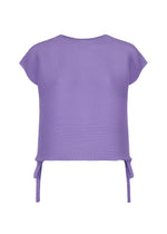 SQUARE STRETCH PLEATS、ウィメンズ_トップス_トップ、パープル