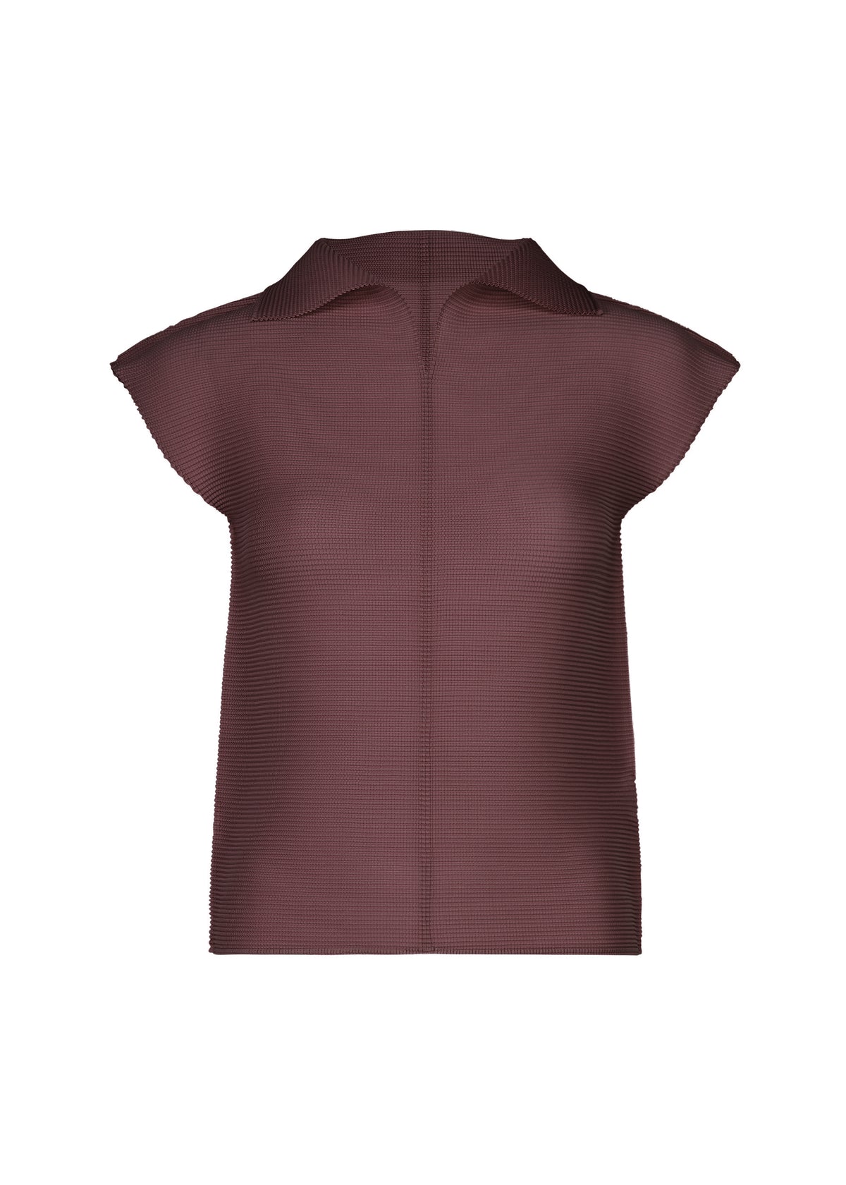 STRETCH PLEATS 2、ウィメンズ_トップス_トップ、パープル