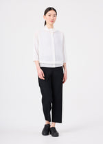 DOLMAN STRETCH PLEATS、ウィメンズ_トップス_カーディガン、着用画像3