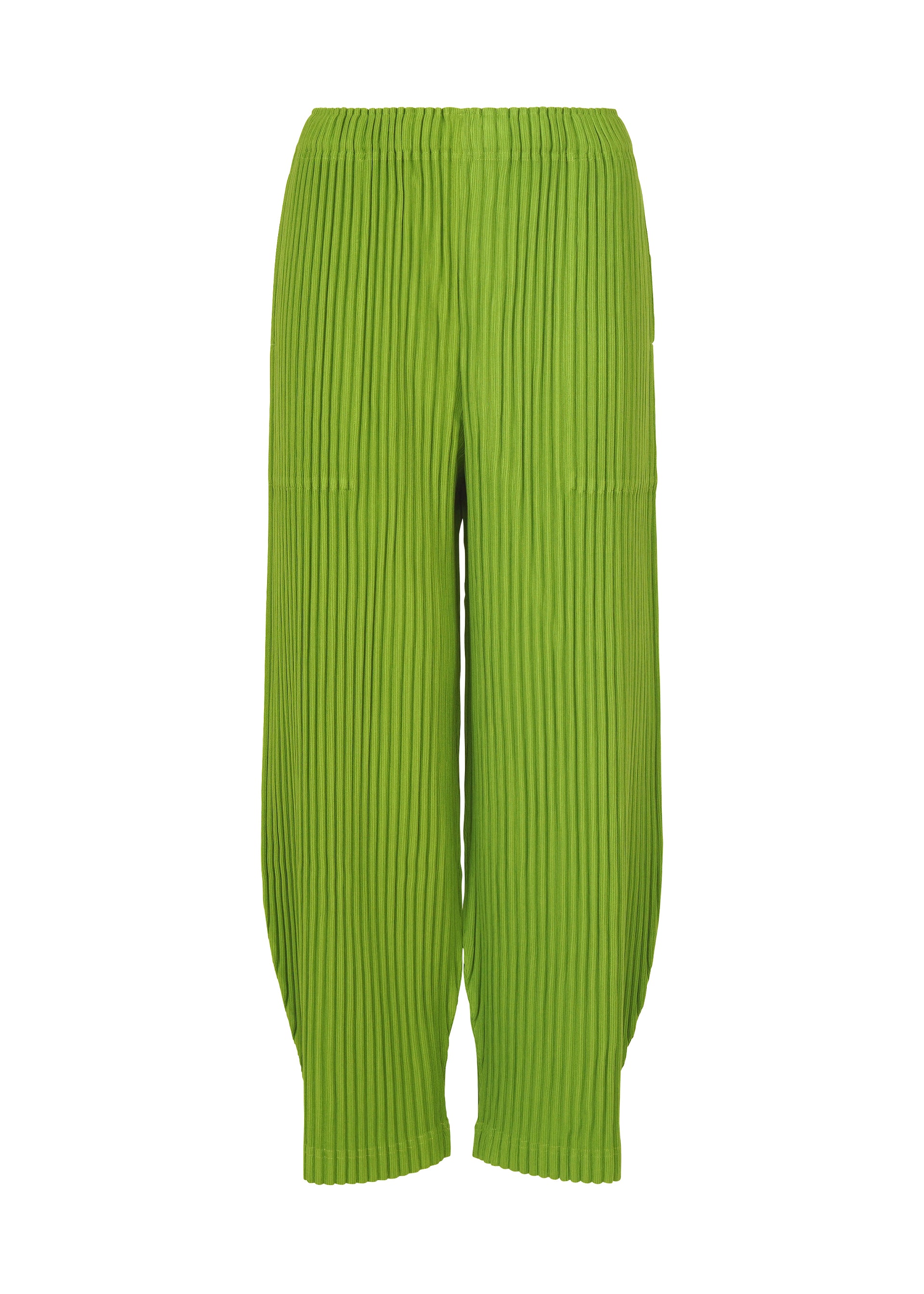 me ISSEY MIYAKE ガウチョパンツ 緑系 膝下 プリーツ加工 F CORDUROY PLEATS – isseymiyake.com