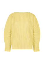 CORDUROY PLEATS、ウィメンズ_トップス_トップ、イエロー