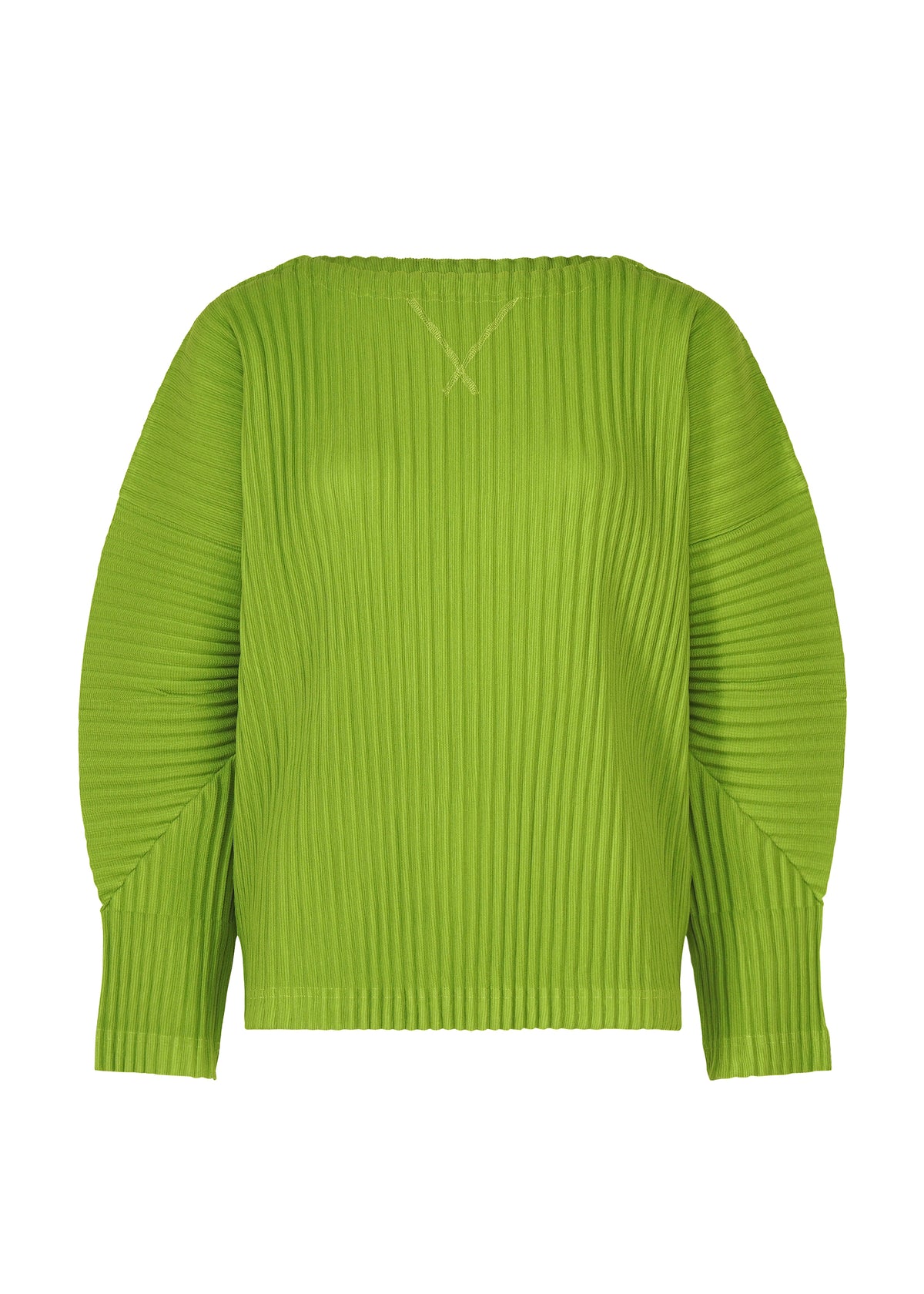 CORDUROY PLEATS、ウィメンズ_トップス_トップ、グリーン