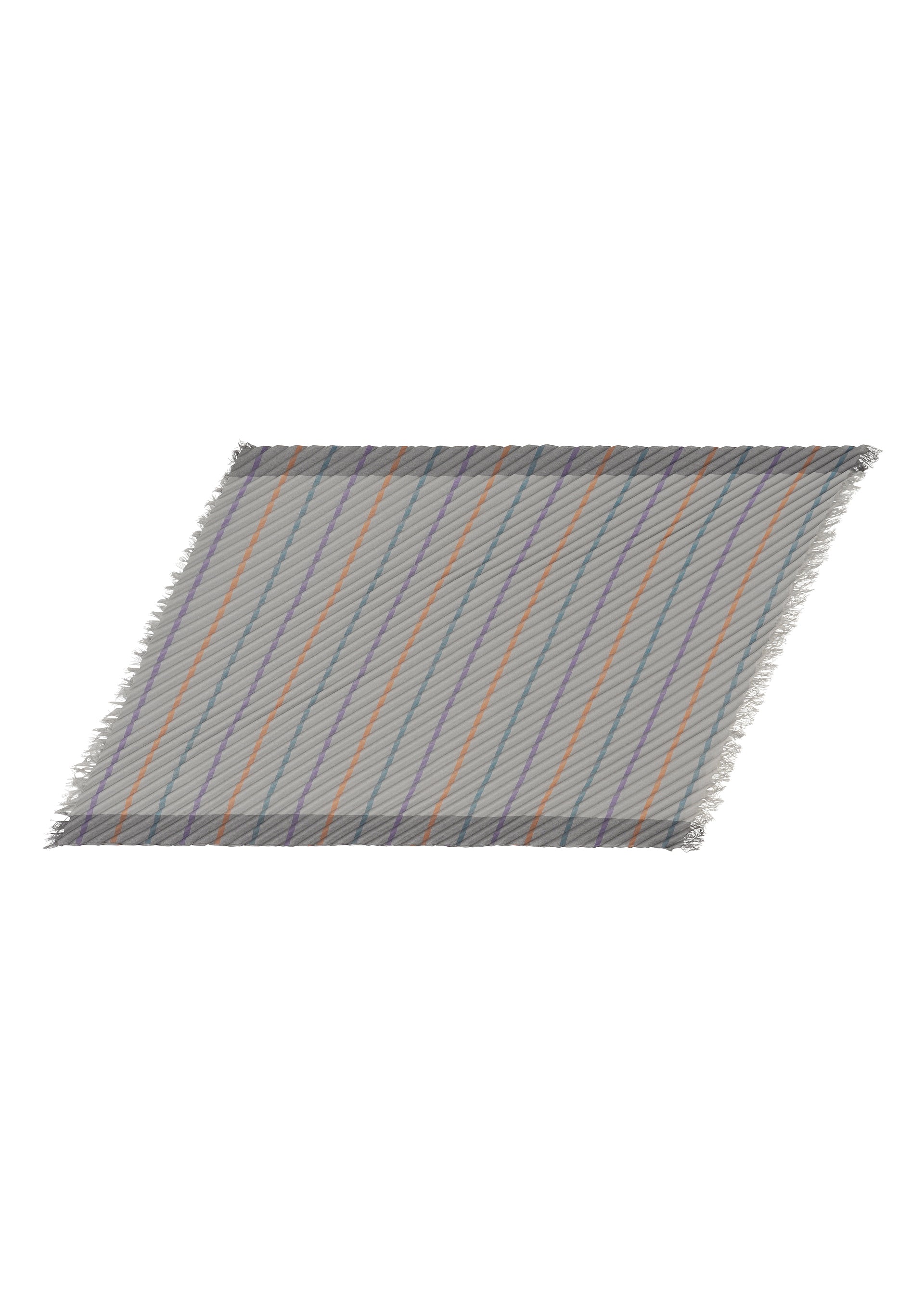 STRIPE PLEATS STOLE、アクセサリー&その他_ストール、グレー