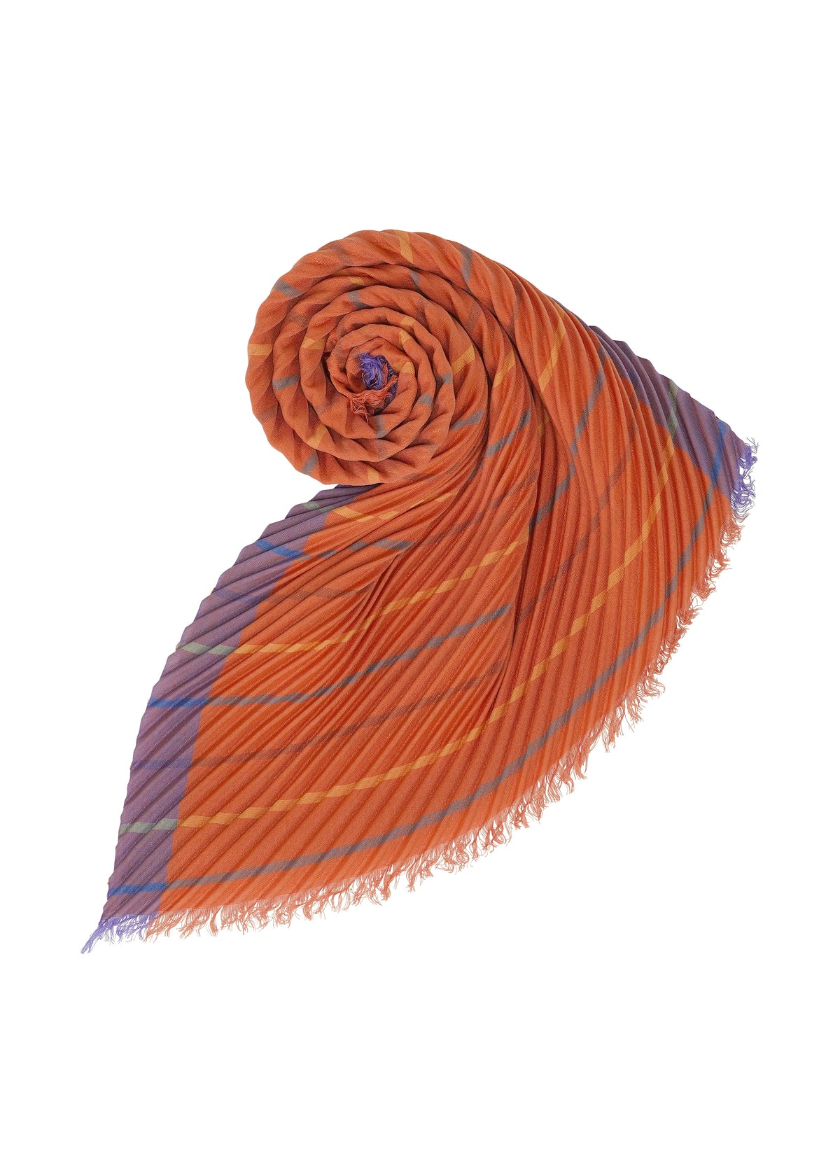 STRIPE PLEATS STOLE、アクセサリー&その他_ストール、ディテール画像1