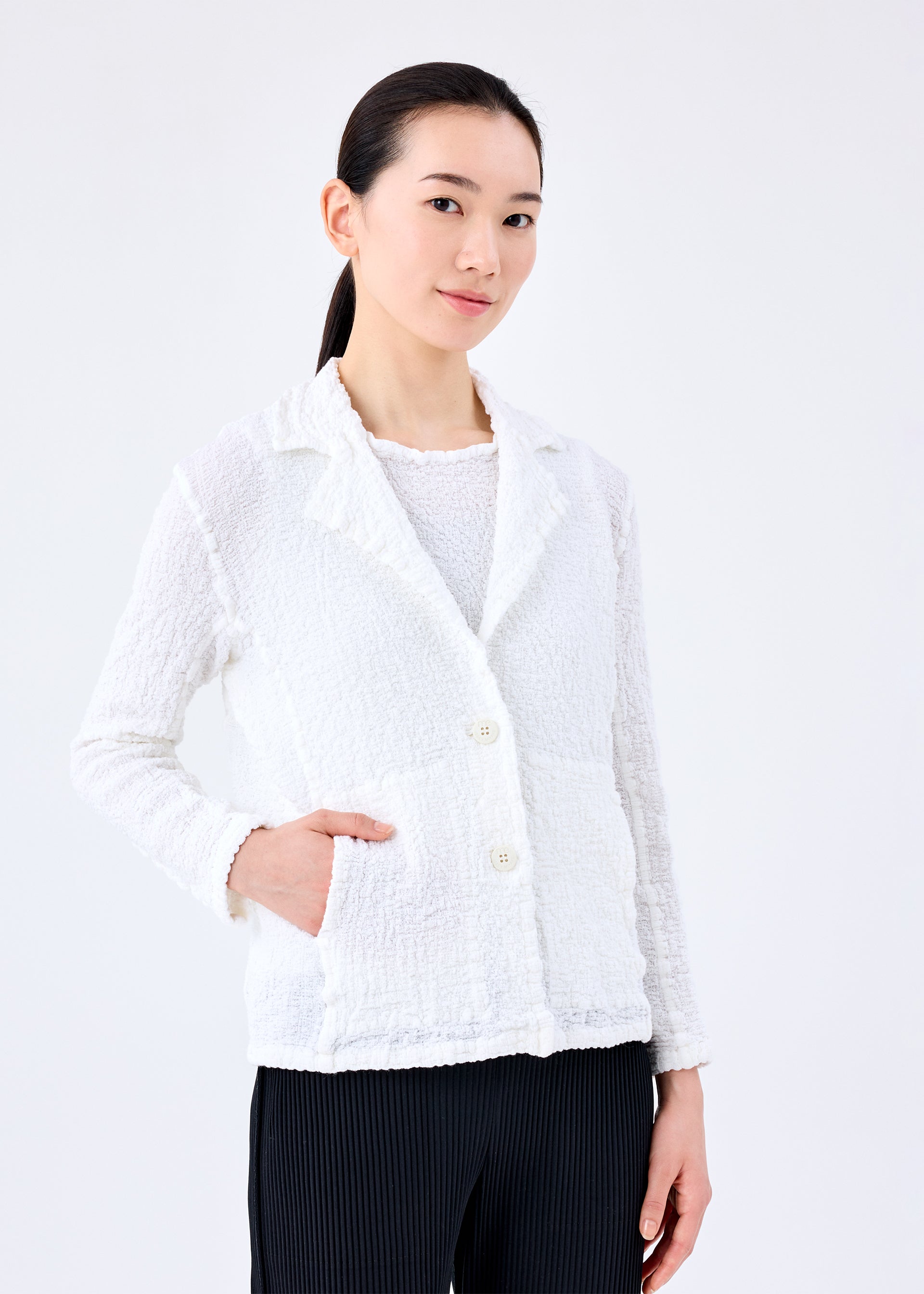 CAULIFLOWER JACKET、ウィメンズ_ジャケット&コート_ジャケット＆ブルゾン、着用画像1