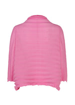 ACCORDION SEE-THROUGH CREPE、ウィメンズ_トップス_カーディガン、ディテール画像1