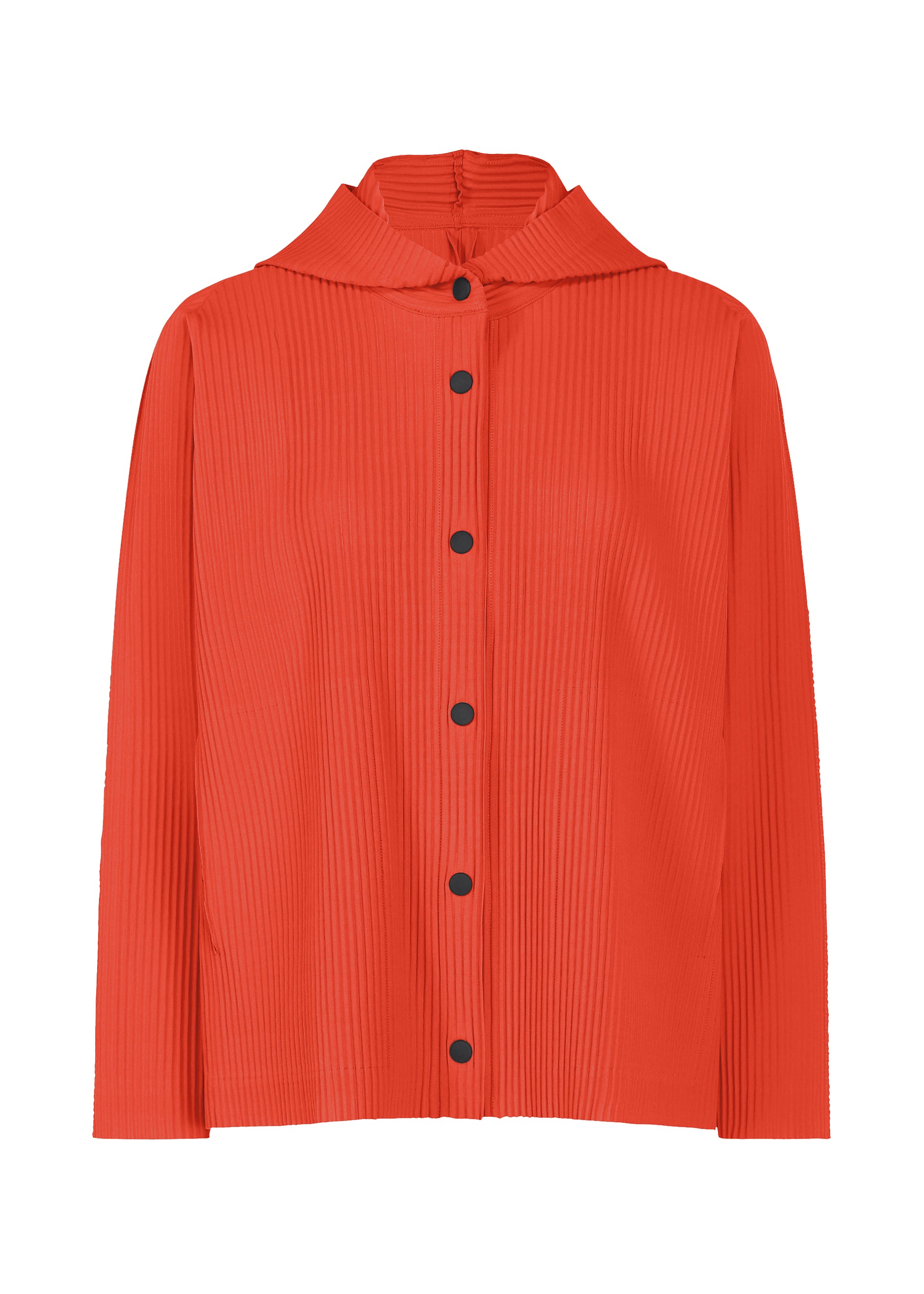 FINE KNIT PLEATS COLOR 2、ウィメンズ_ジャケット&コート_ジャケット＆ブルゾン、レッド