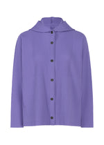 FINE KNIT PLEATS COLOR 2、ウィメンズ_ジャケット&コート_ジャケット＆ブルゾン、パープル