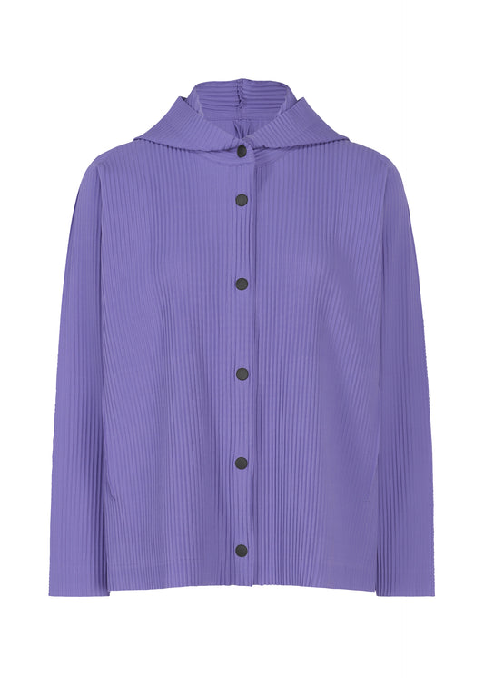 FINE KNIT PLEATS COLOR 2、ウィメンズ_ジャケット&コート_ジャケット＆ブルゾン、パープル