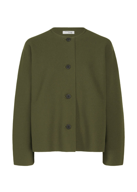 SOLID KNIT、ウィメンズ_ジャケット&コート_ジャケット＆ブルゾン、カーキ