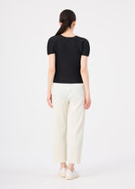 FINE KNIT PLEATS、ウィメンズ_パンツ、着用画像2
