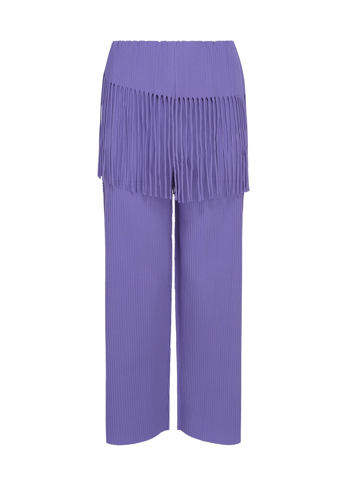 LEAF PLEATS、ウィメンズ_パンツ、パープル