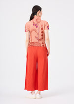 FINE KNIT PLEATS COLOR 2、ウィメンズ_パンツ、着用画像2