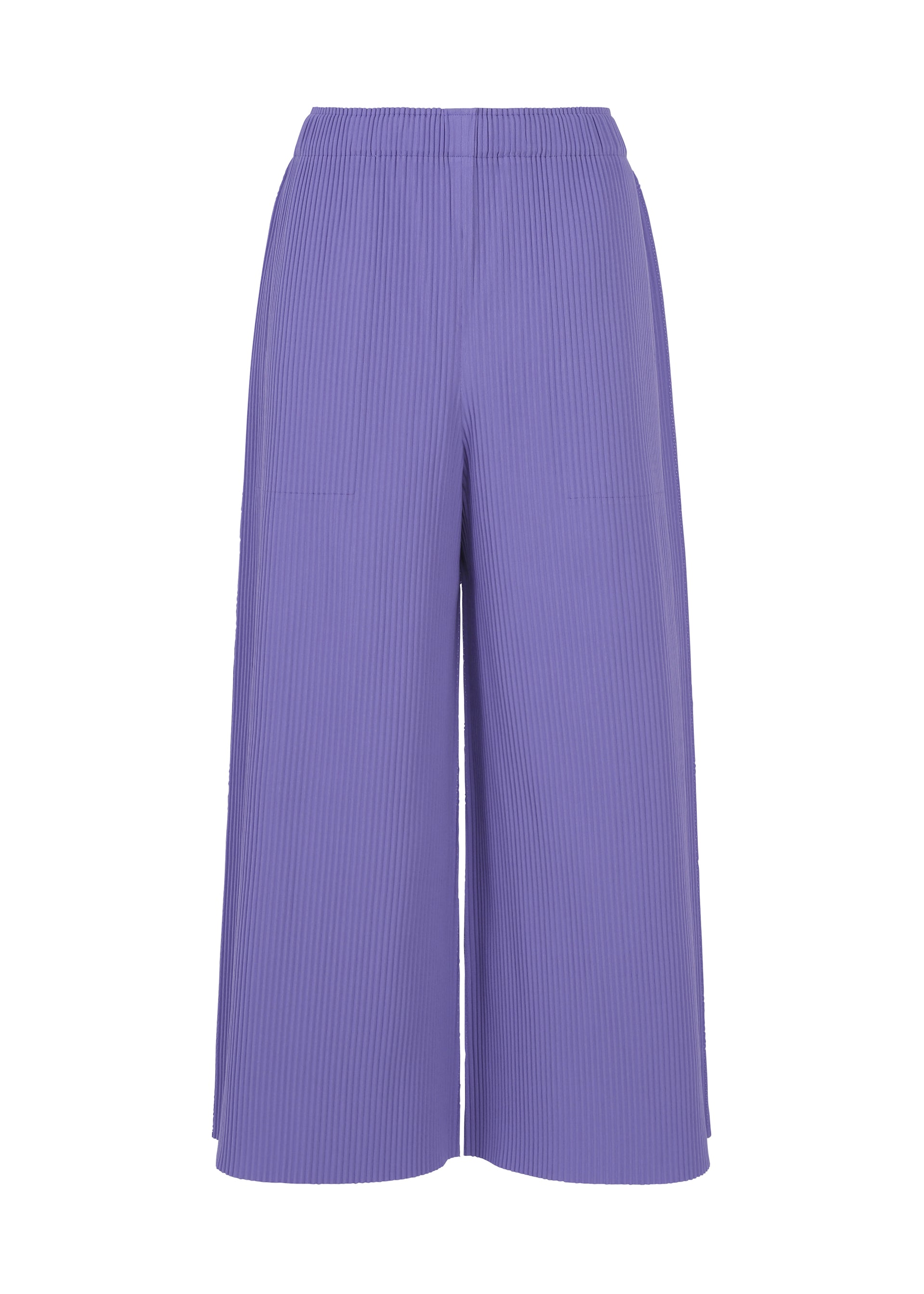 FINE KNIT PLEATS COLOR 2、ウィメンズ_パンツ、パープル