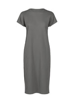 FINE KNIT PLEATS COLOR 2、ウィメンズ_ワンピース、グレー