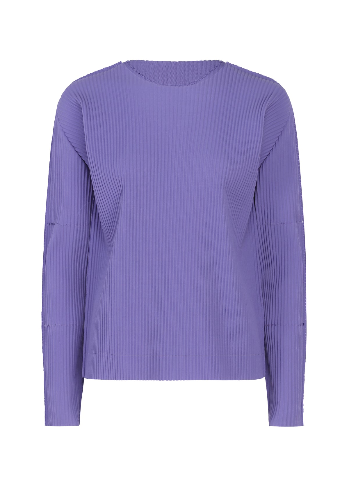 FINE KNIT PLEATS COLOR 2、ウィメンズ_トップス_トップ、パープル