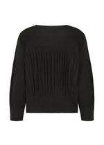 MIX FINE KNIT PLEATS、ウィメンズ_トップス_トップ、ディテール画像1