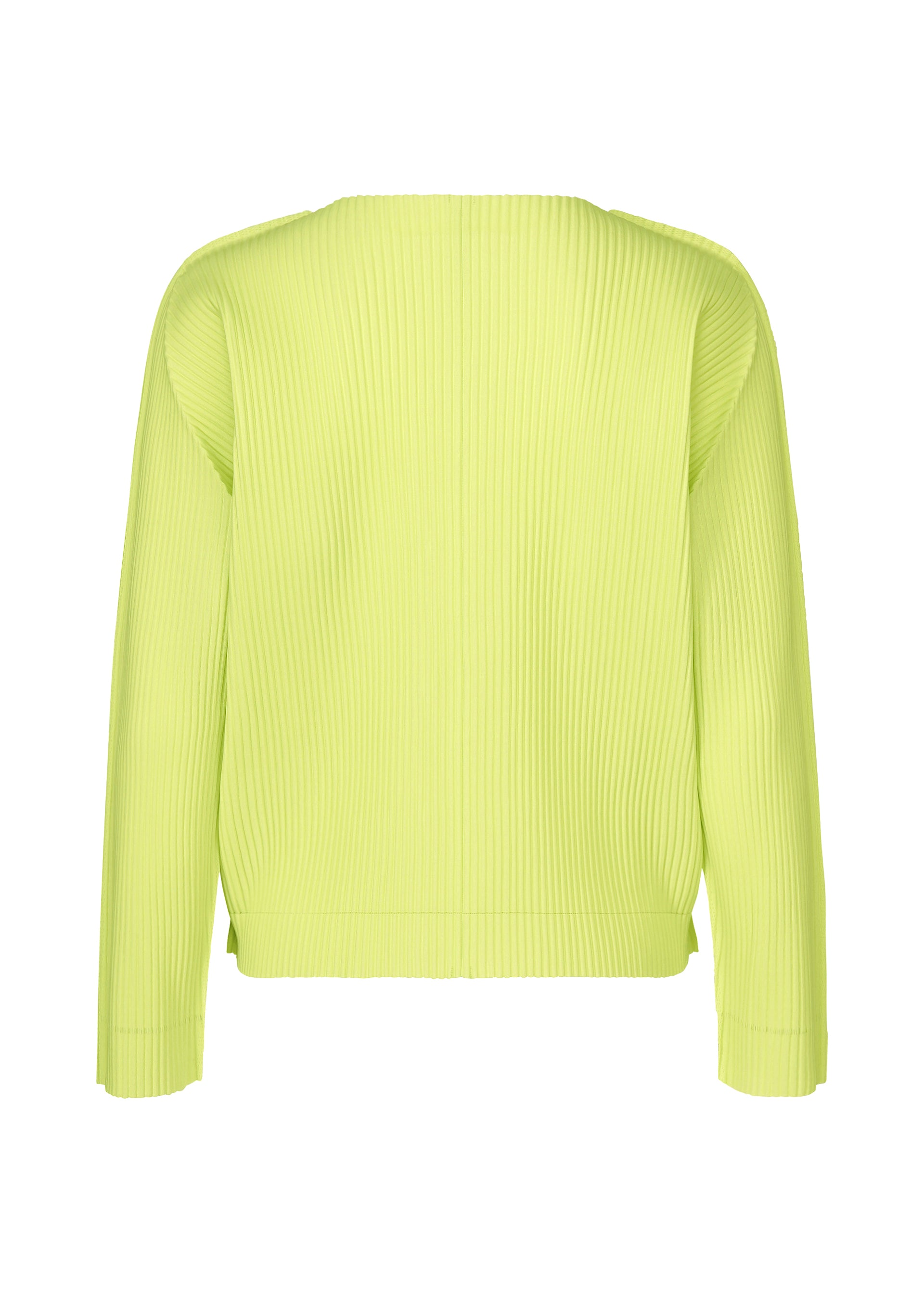 FINE KNIT PLEATS COLOR 1、ウィメンズ_トップス_カーディガン、ディテール画像1