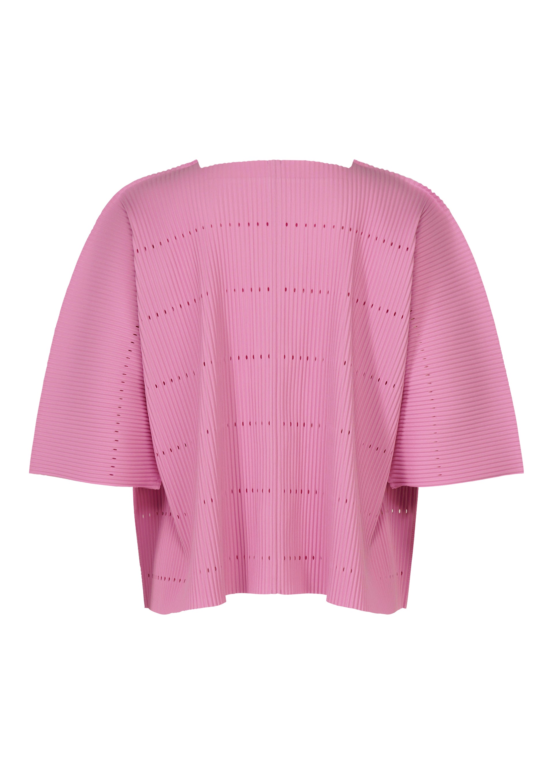 ISSEY MIYAKE プリーツ 長袖 カーディガン ピンク TOWER PLEATS – isseymiyake.com