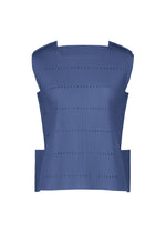 TOWER PLEATS、ウィメンズ_トップス_トップ、ブルー