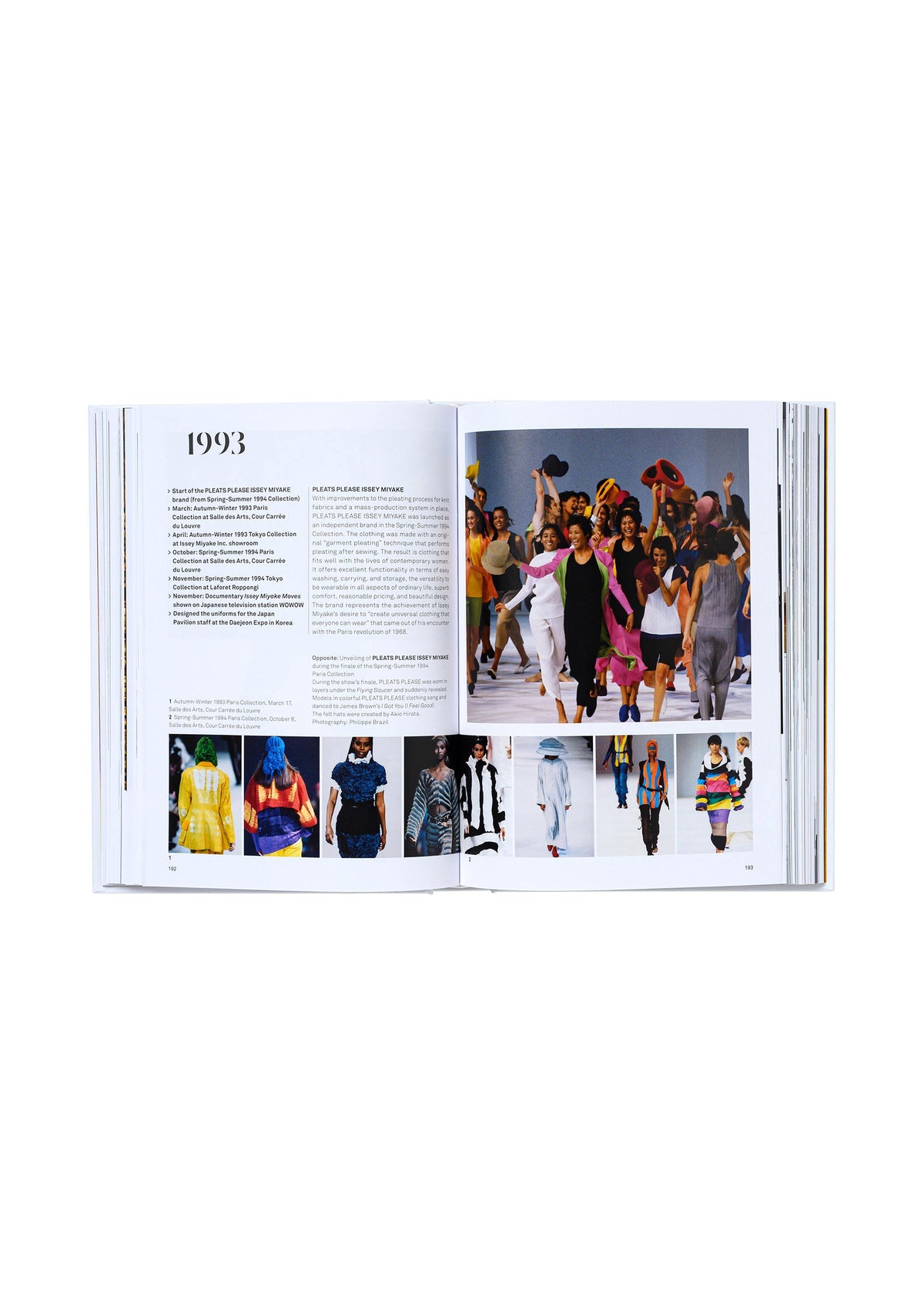 『ISSEY MIYAKE 45th Ed.』（TASCHEN）、書籍、ディテール画像7