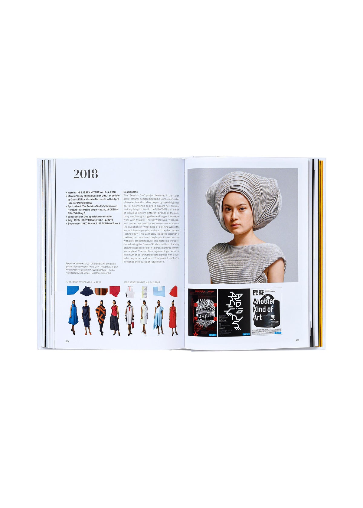 『ISSEY MIYAKE 45th Ed.』（TASCHEN）、書籍、ディテール画像9