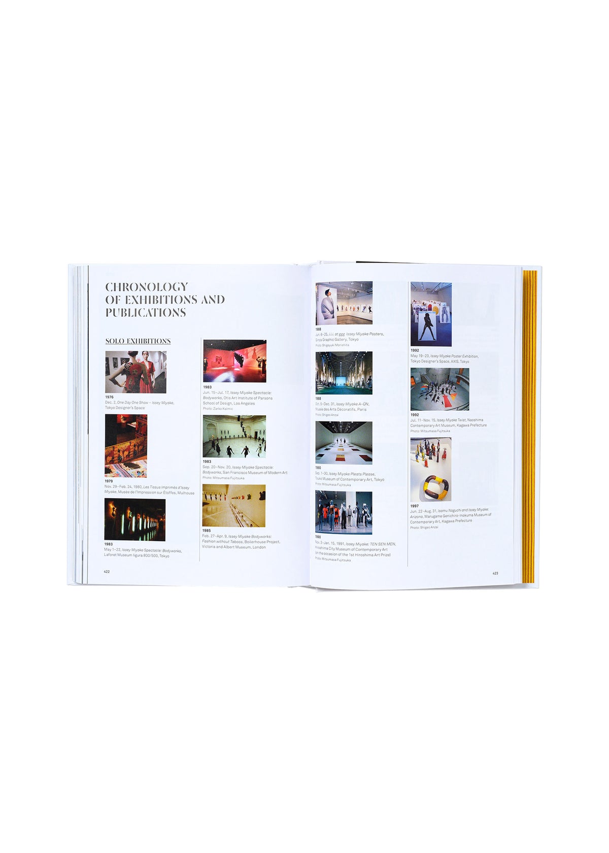 『ISSEY MIYAKE 45th Ed.』（TASCHEN）、書籍、ディテール画像11